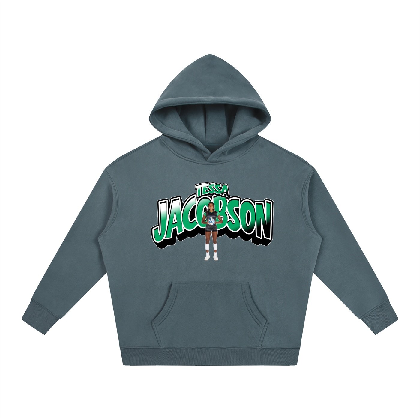 Tessa Jacobson Oversize Fleeced Hoodie - Image 4