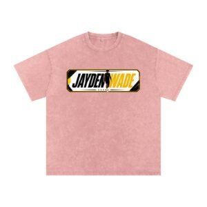 Jayden Wade Snow Washed Oversized TEE - Image 5