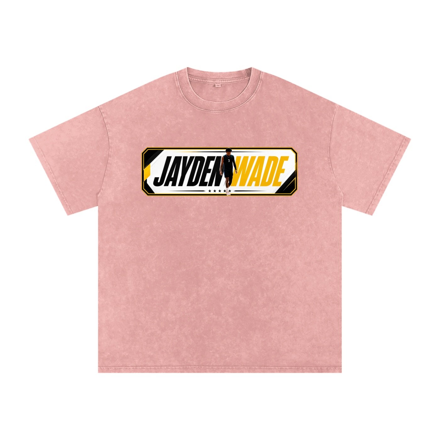 Jayden Wade Snow Washed Oversized TEE - Image 5