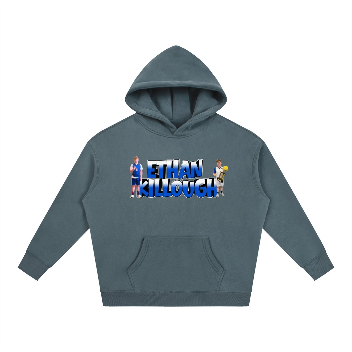 Ethan killough Oversize Fleeced Hoodie - Image 4
