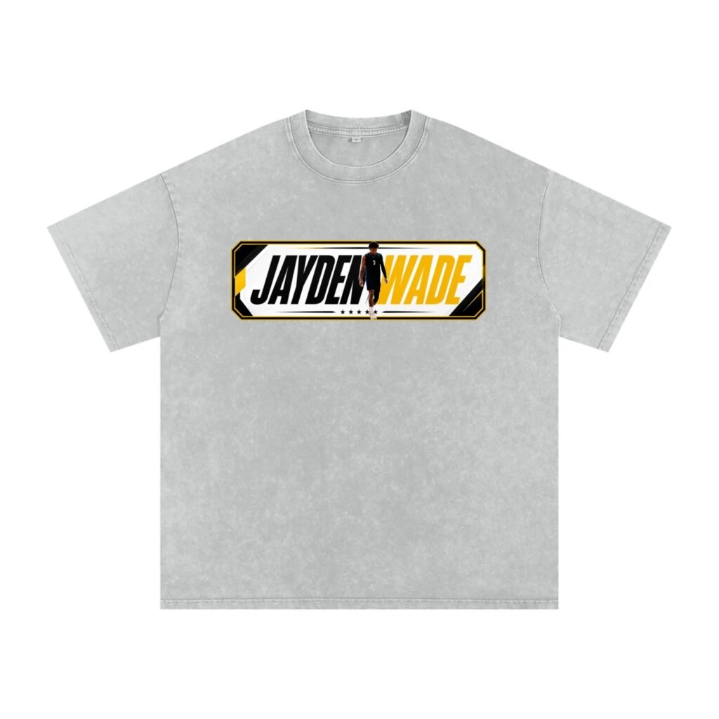 Jayden Wade Snow Washed Oversized TEE