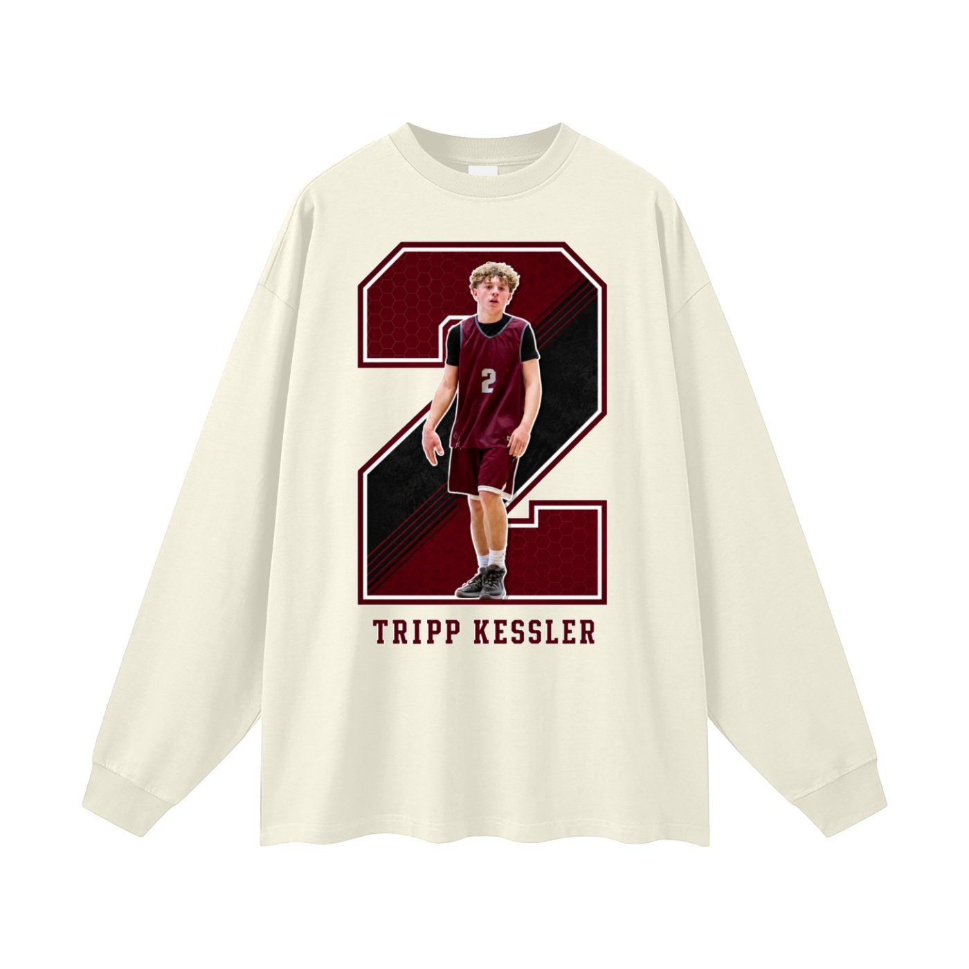 Tripp Kessler Unisex Long Sleeve T-Shirt - Image 3