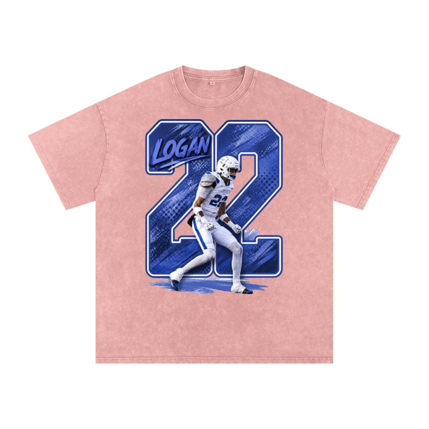 Logan Hartman Snow Washed Oversized TEE - Image 5