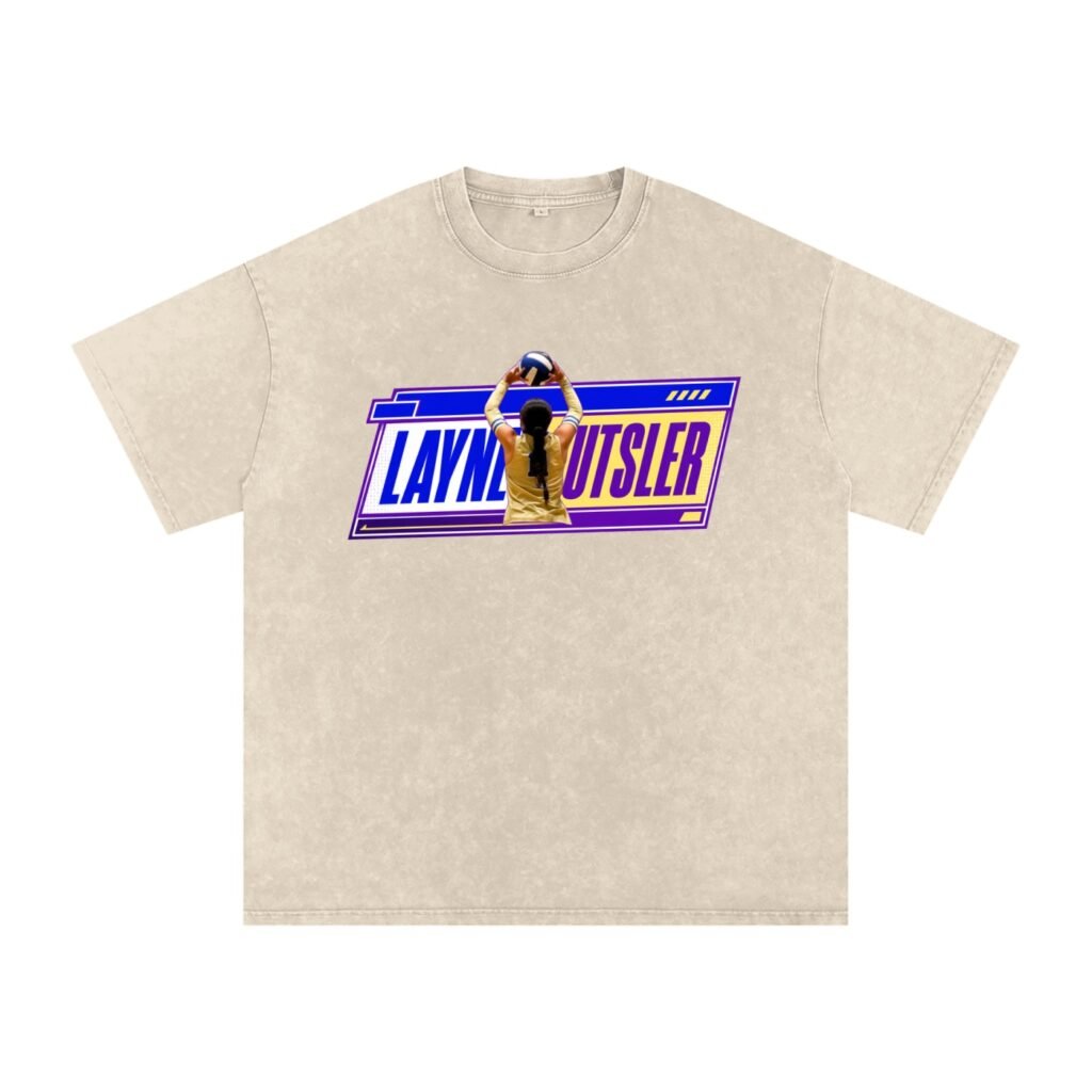 Layne Eutsler Snow Washed Oversized TEE