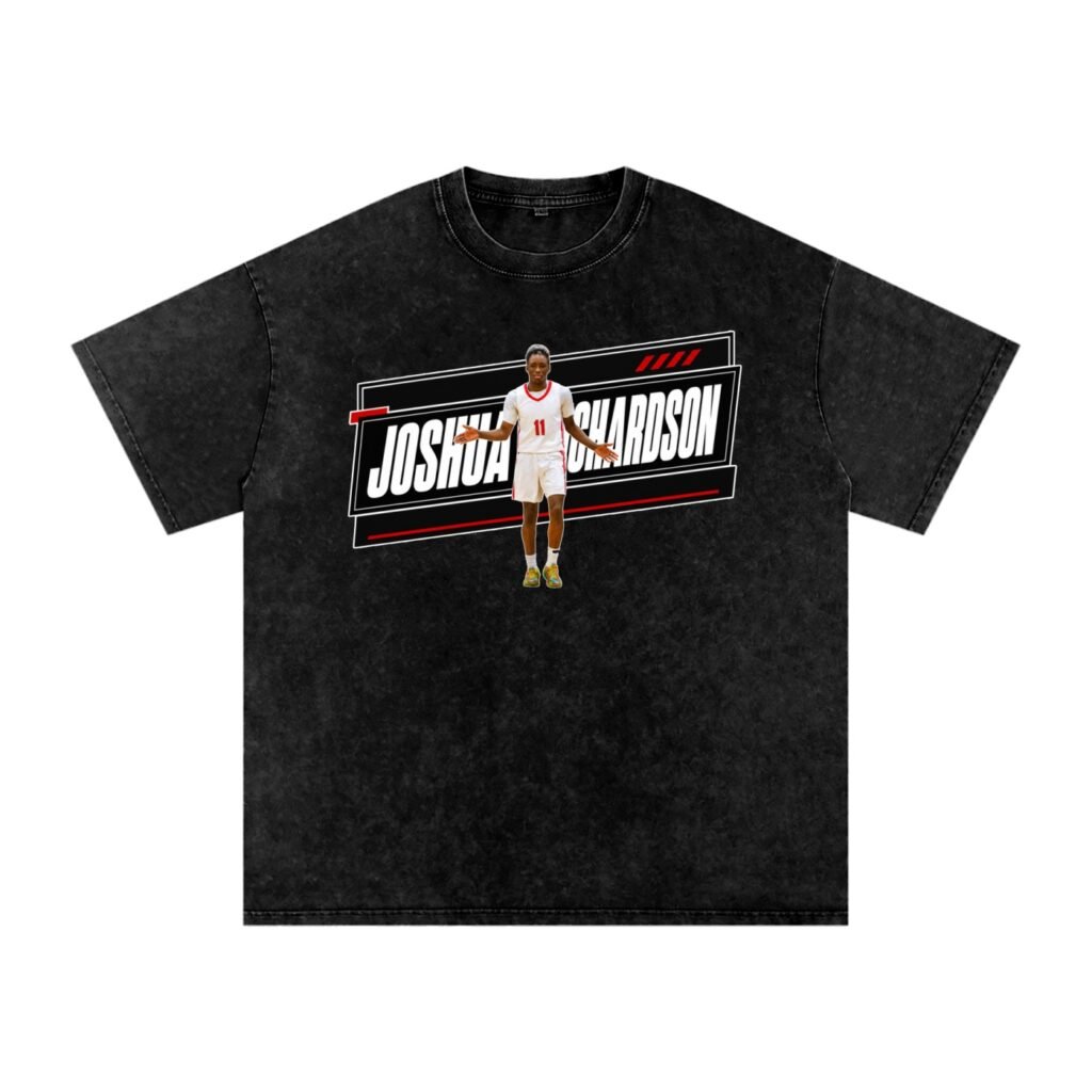Joshua Richardson Snow Washed Oversized TEE