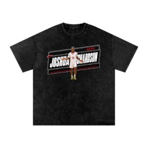 Joshua Richardson Snow Washed Oversized TEE - Image 1