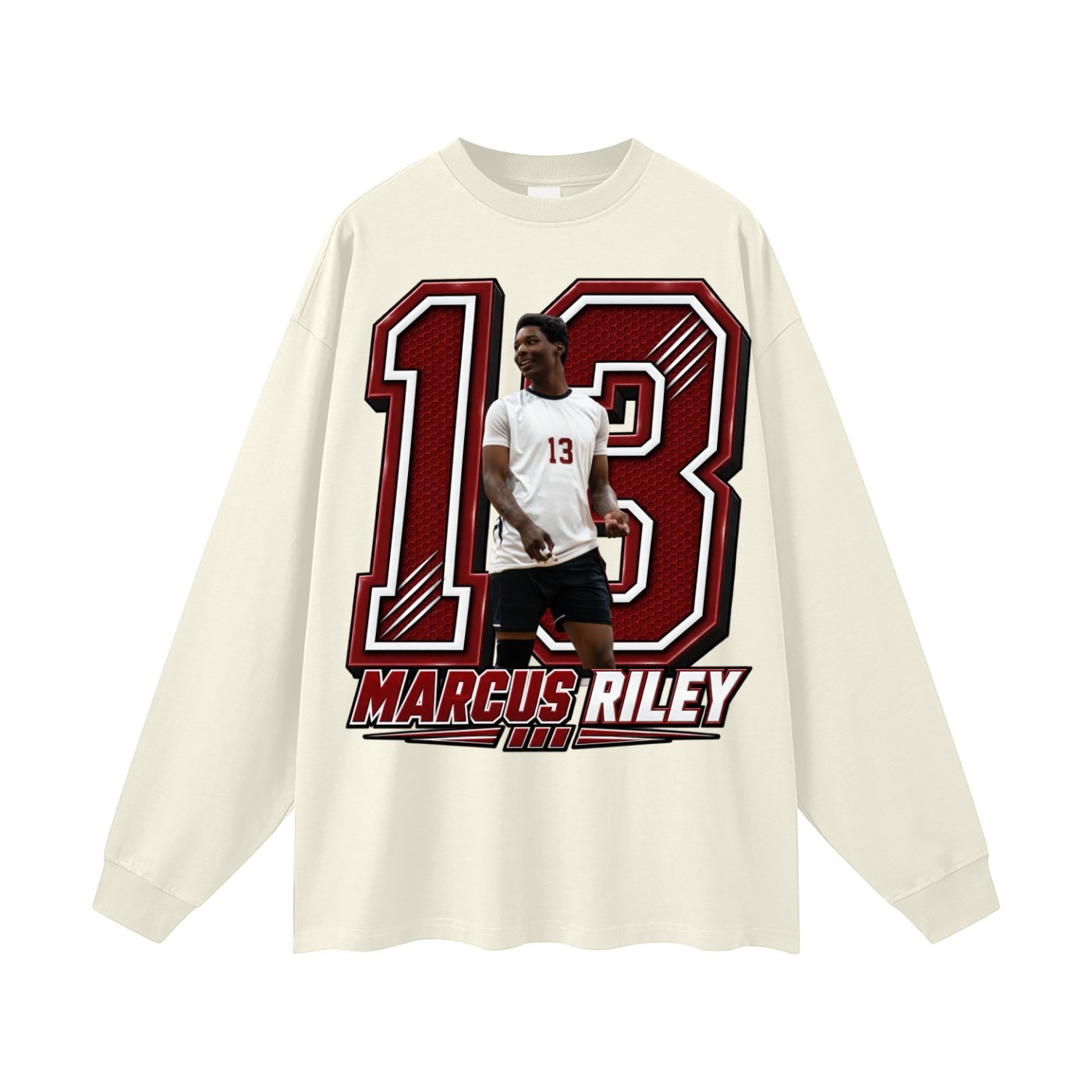 Marcus Riley Unisex Long Sleeve T-Shirt - Image 3