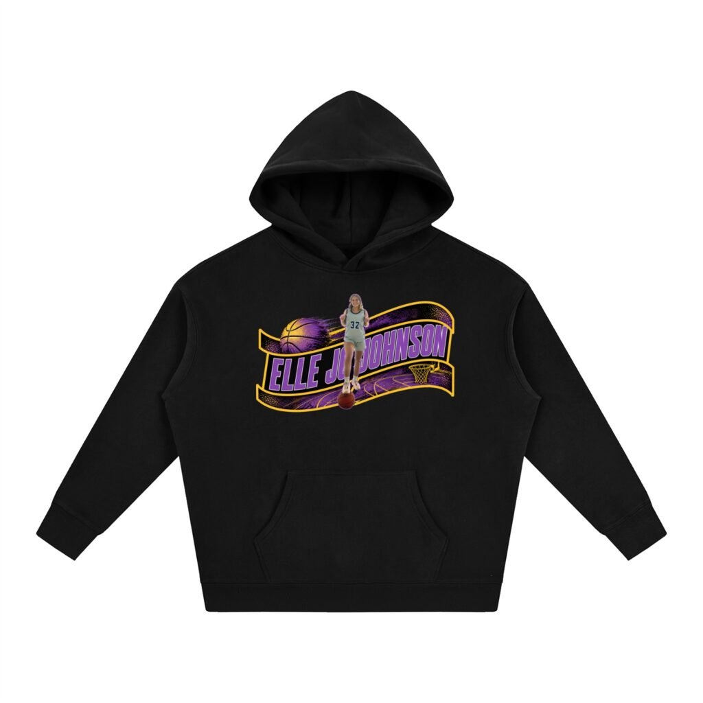 Elle Jo Johnson Oversize Fleeced Hoodie