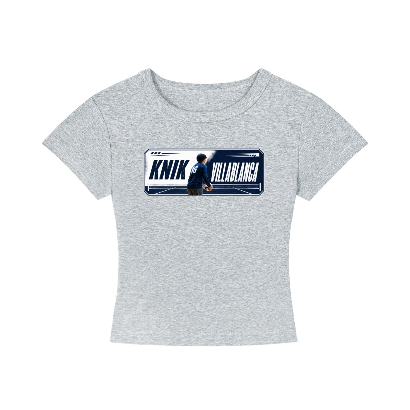 Knik Villablanca Jr Women's CropTop - Image 3