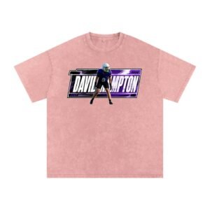 David Hampton Snow Washed Oversized TEE - Image 5
