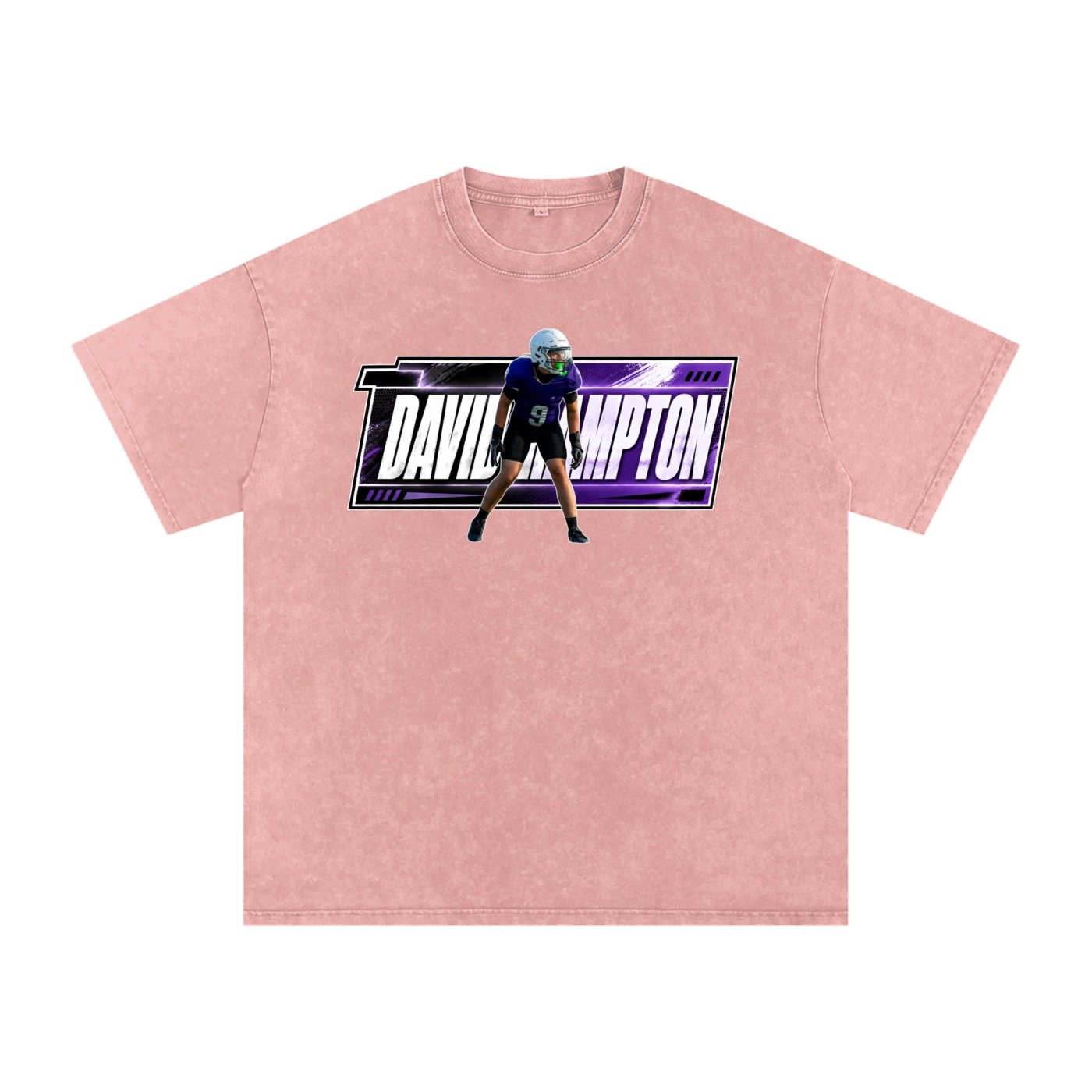 David Hampton Snow Washed Oversized TEE - Image 5