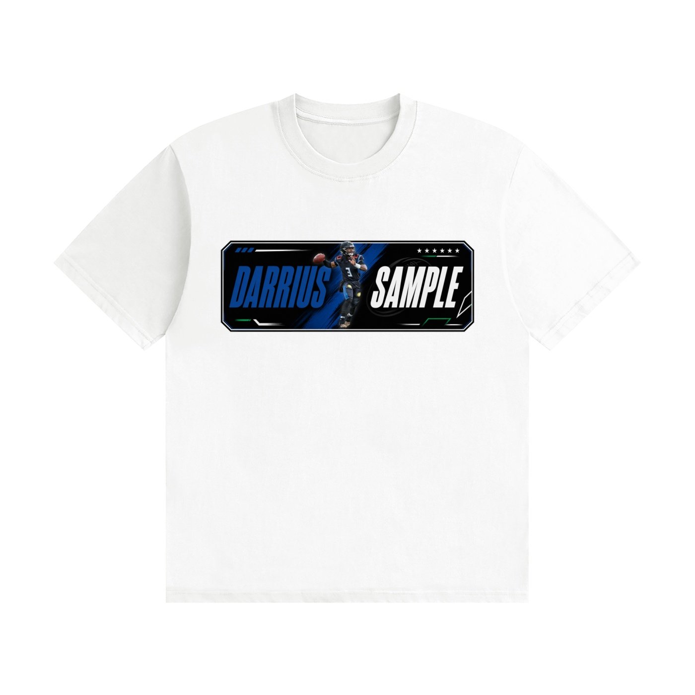 Darrius Sample Unisex Cotton T-Shirt - Image 2