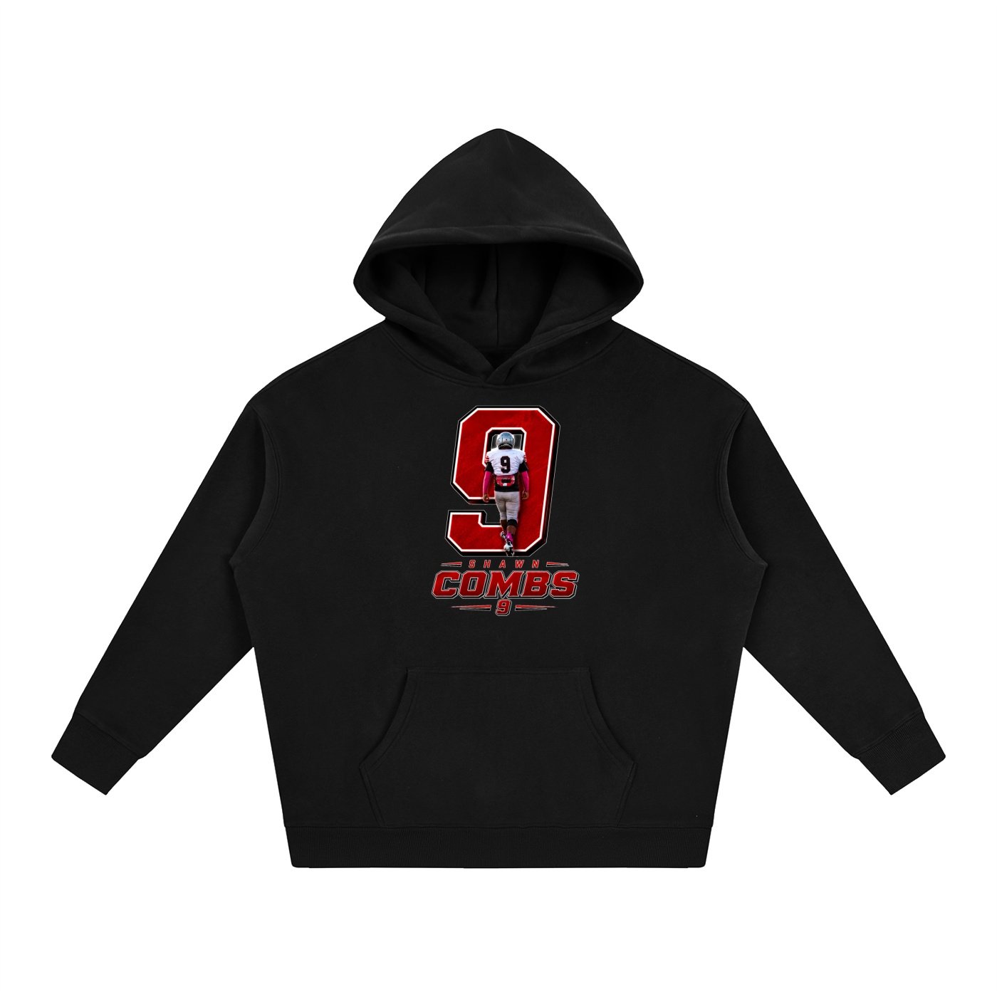 Shawn Combs Oversize Fleeced Hoodie - Image 1