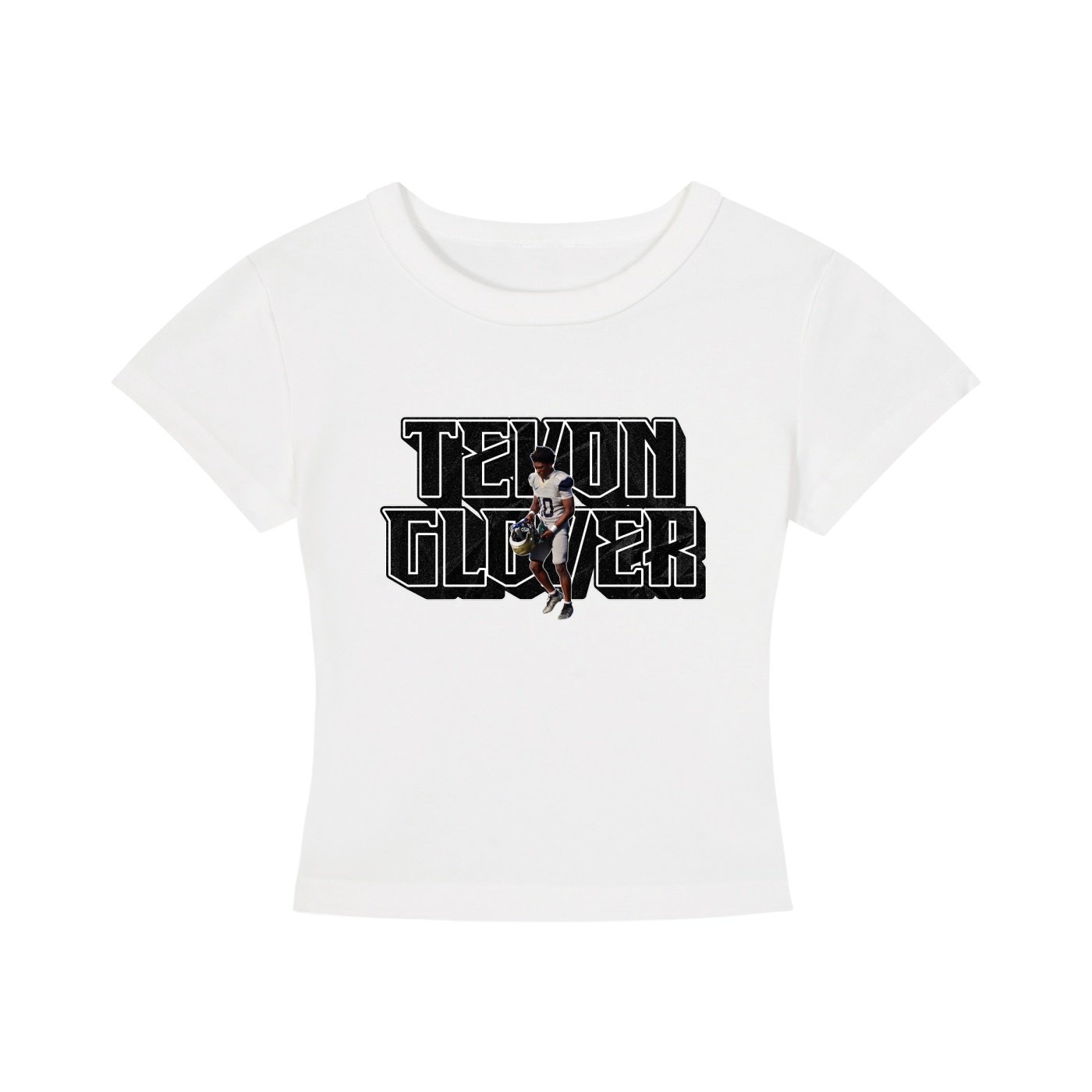 Tevon glover Women's CropTop - Image 2