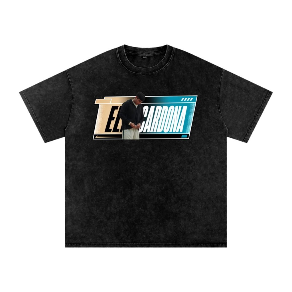 Eli Cardona Snow Washed Oversized TEE