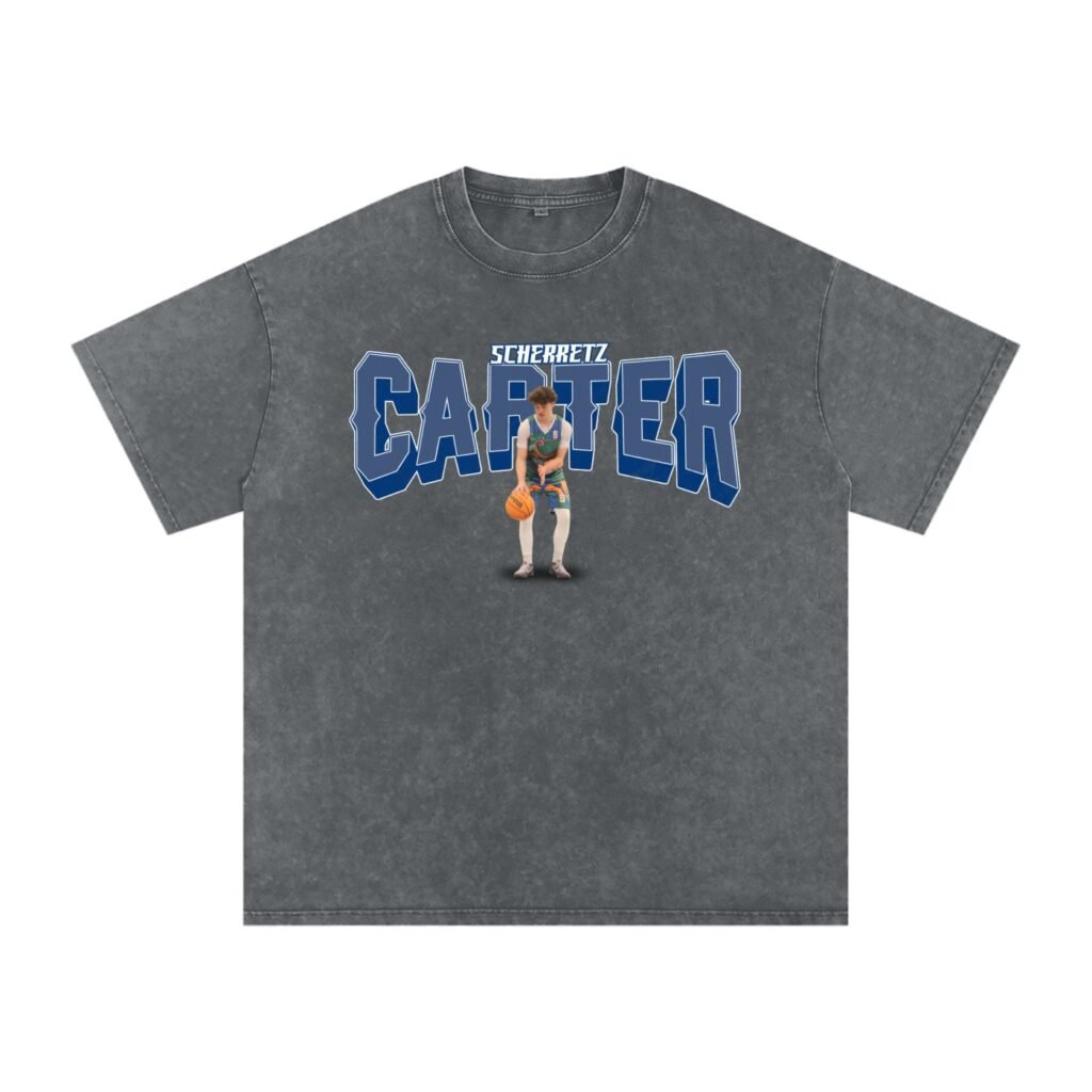 Carter Scherretz  Snow Washed Oversized TEE