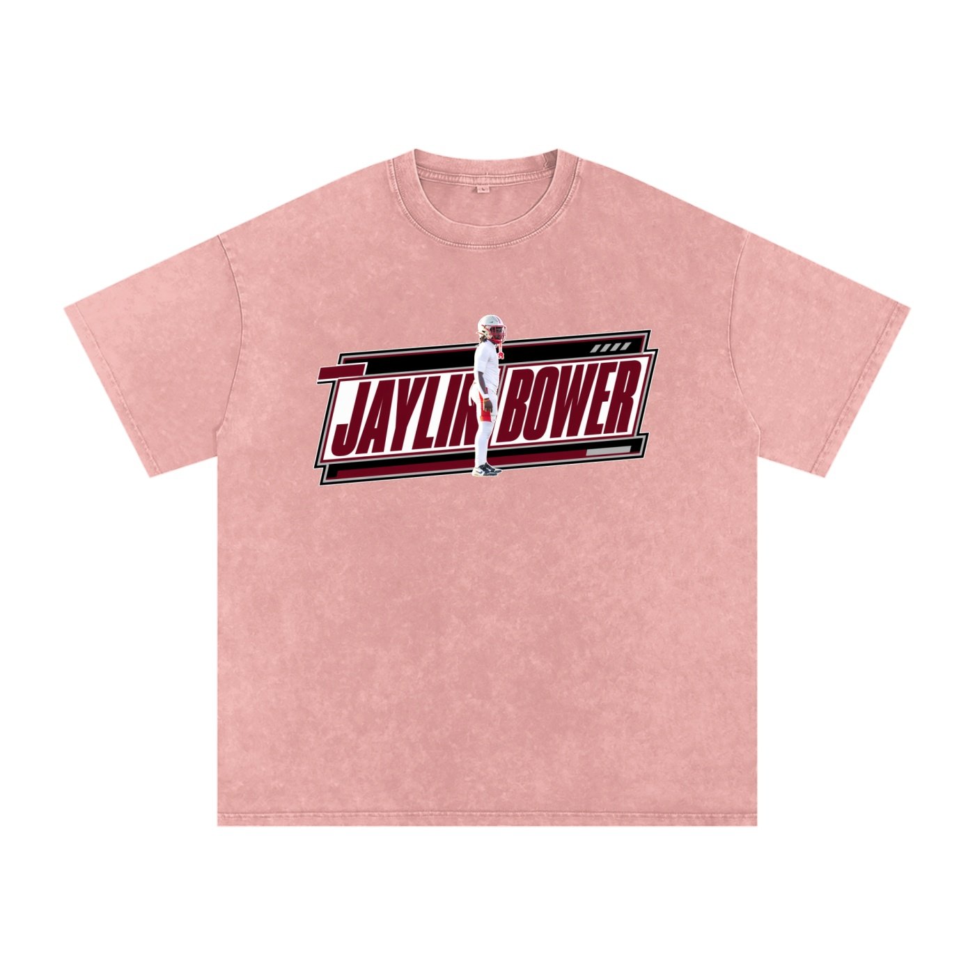 Jaylin Bower  Snow Washed Oversized TEE - Image 5