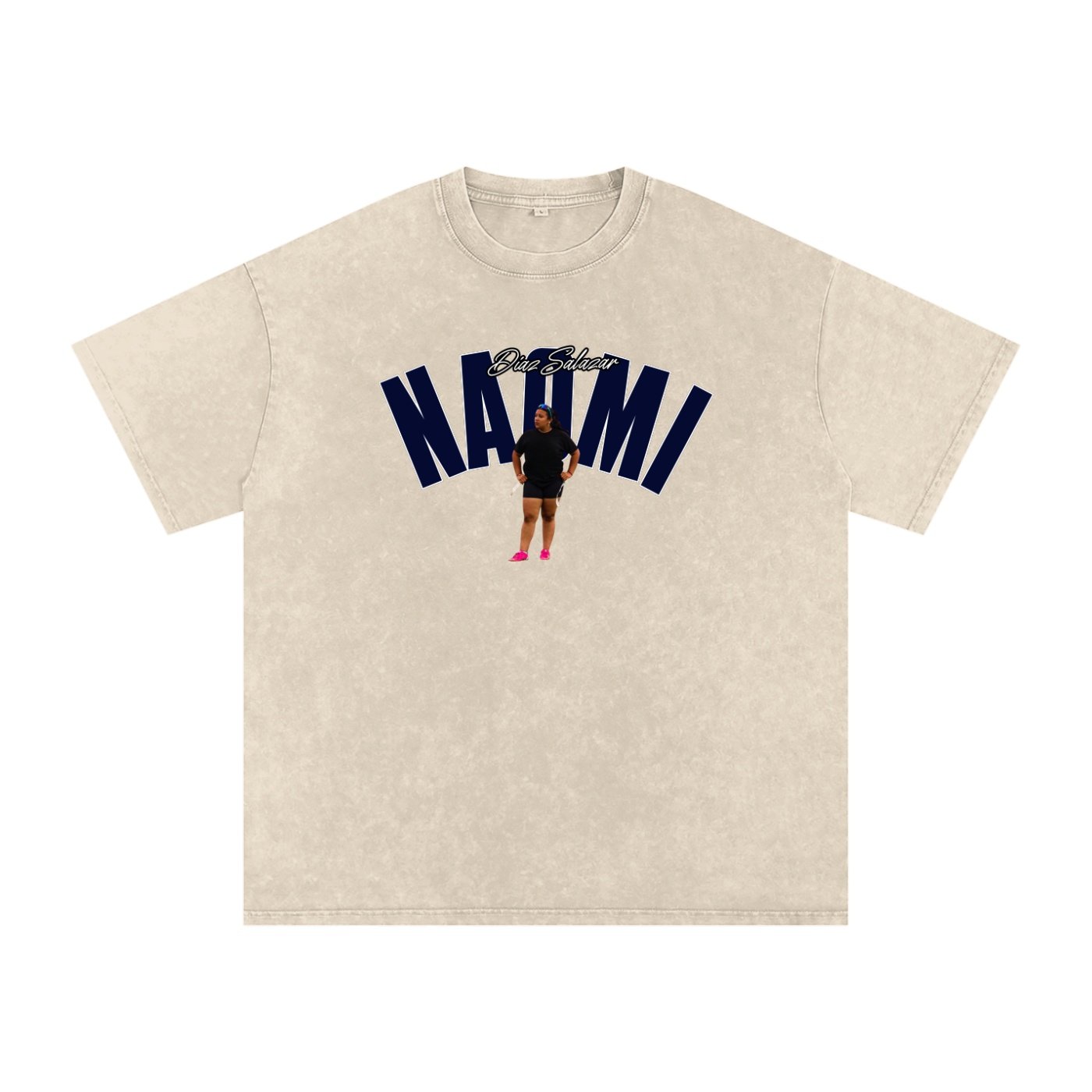 Naomi Diaz Salazar Snow Washed Oversized TEE - Image 2