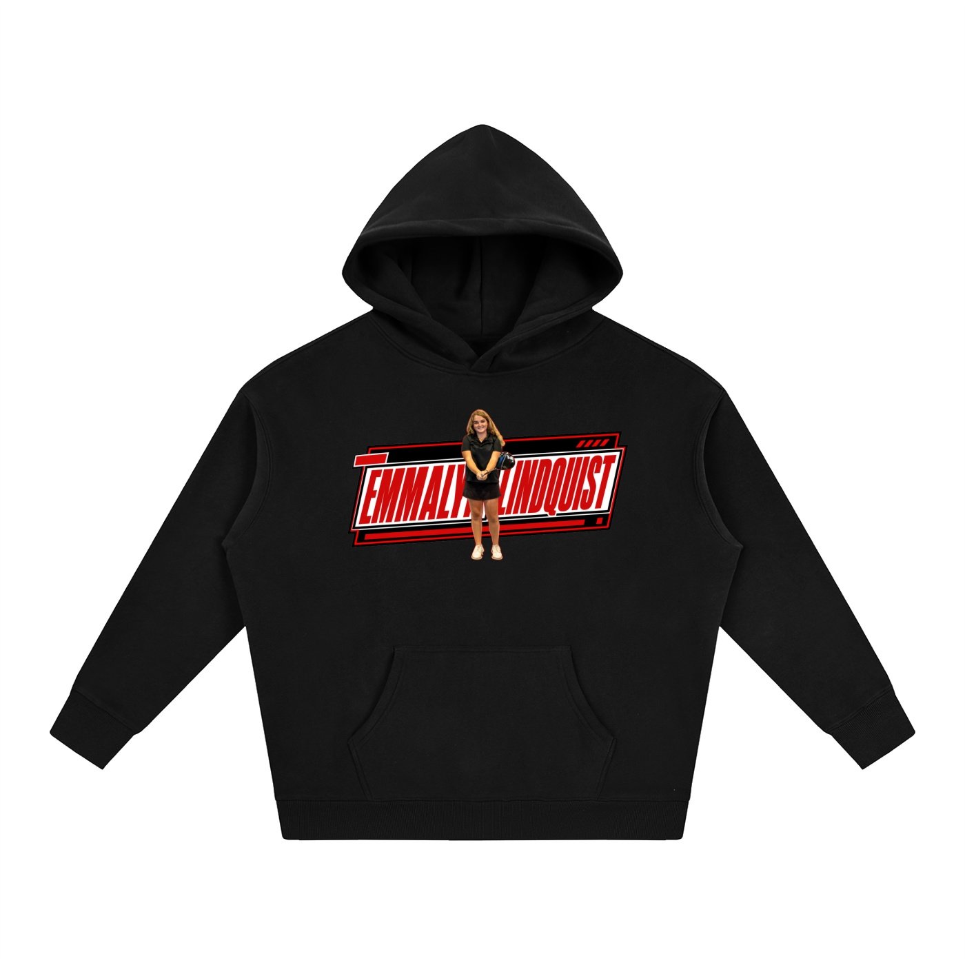 Emmalyn Lindquist Oversize Fleeced Hoodie - Image 1
