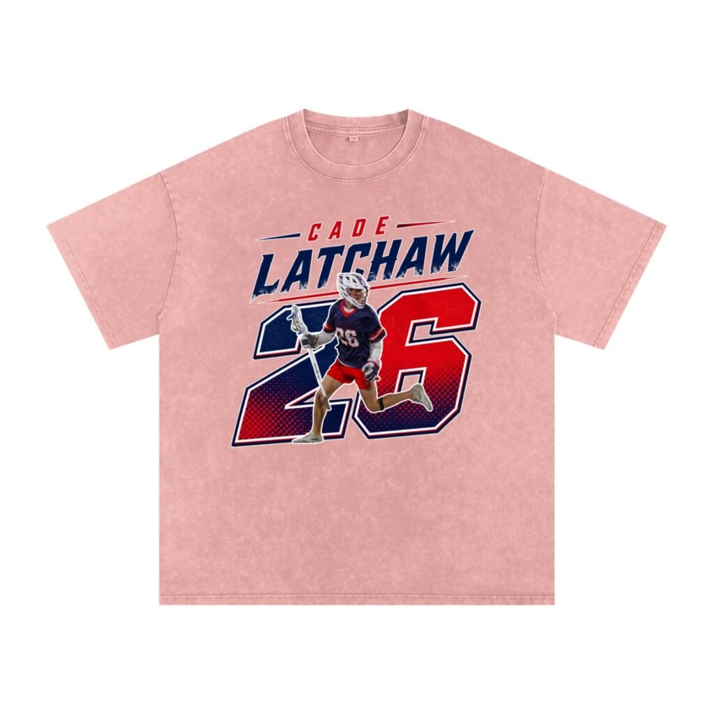 Cade Latchaw Snow Washed Oversized TEE