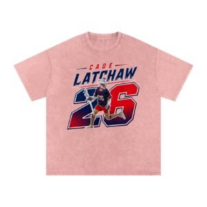 Cade Latchaw Snow Washed Oversized TEE - Image 5