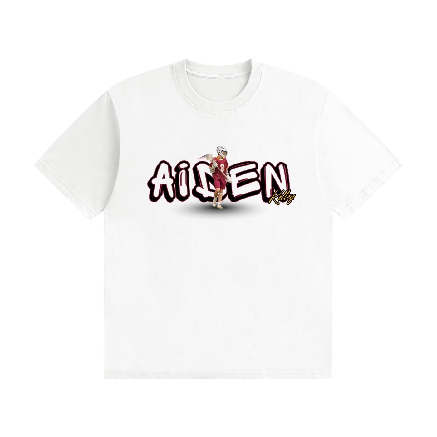 Aiden Kelley Unisex Cotton T-Shirt - Image 2