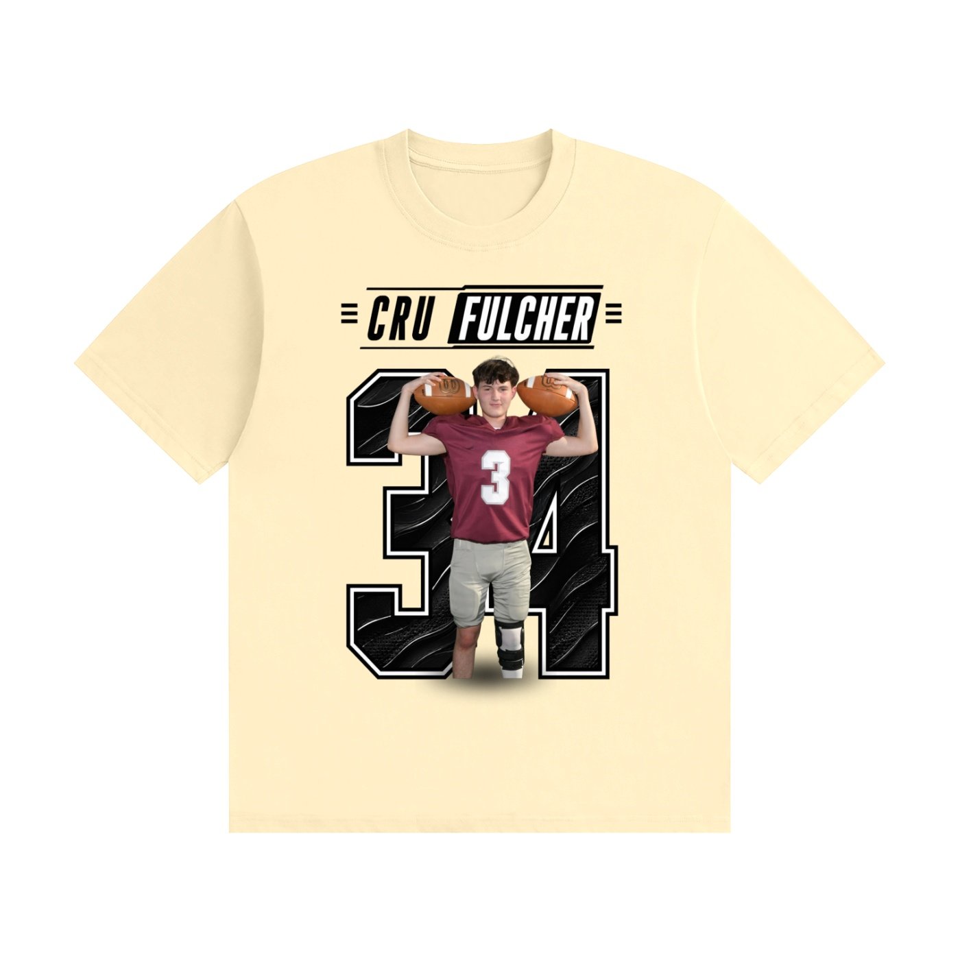 Cru Felcher Unisex Cotton T-Shirt - Image 2