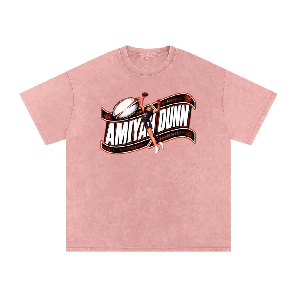 Amiyah Dunn Snow Washed Oversized TEE