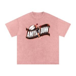 Amiyah Dunn Snow Washed Oversized TEE - Image 5