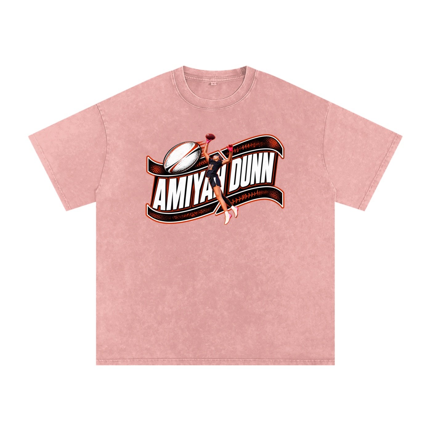 Amiyah Dunn Snow Washed Oversized TEE - Image 5
