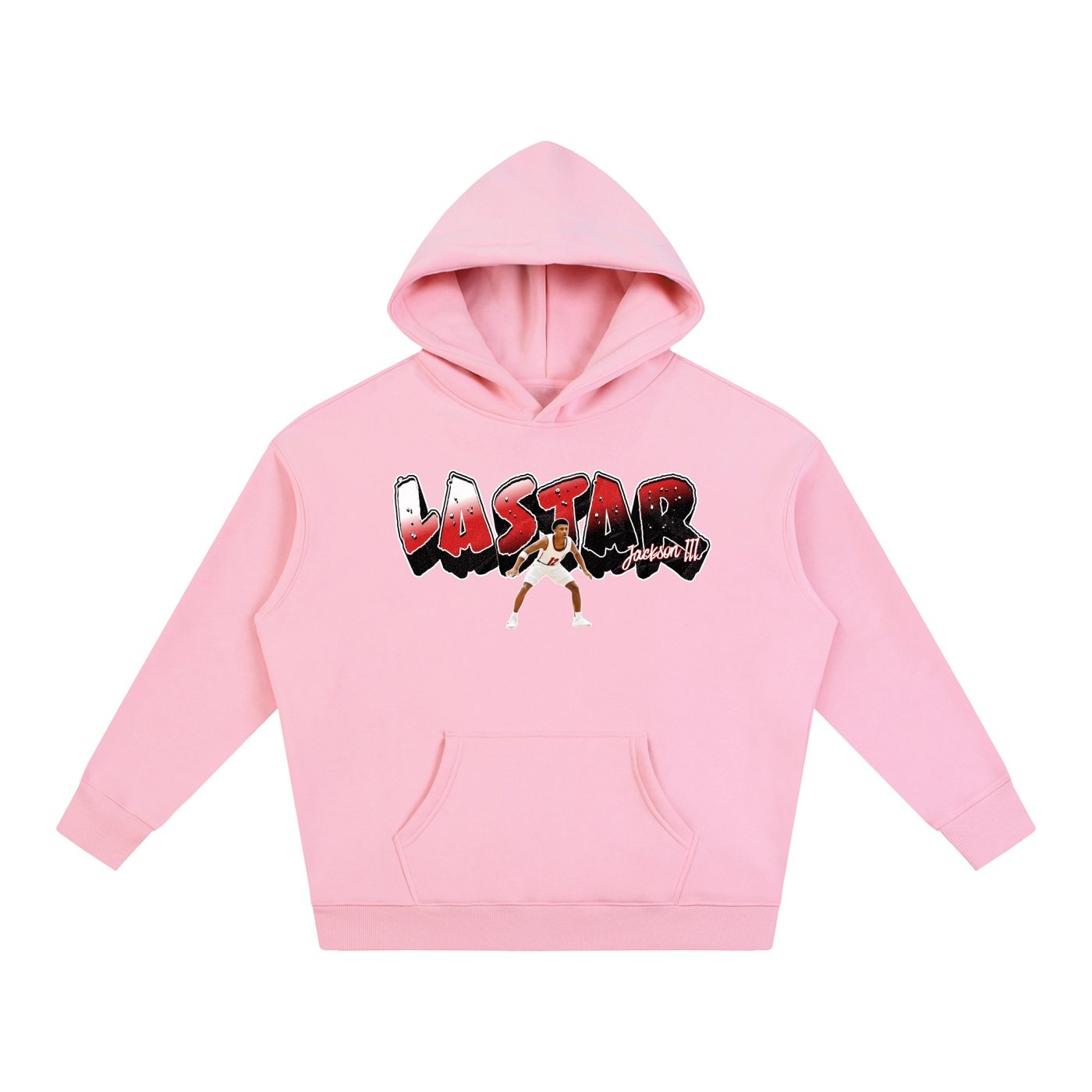 LaStar Jackson III Oversize Fleeced Hoodie - Image 5