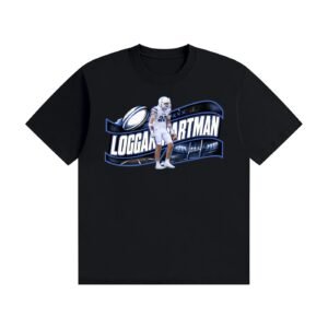 Logan Hartman Unisex Cotton T-Shirt - Image 1