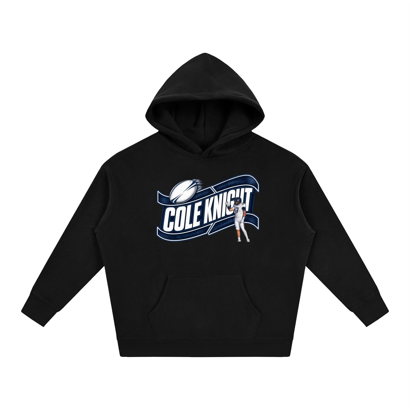 Cole Knight Oversize Fleeced Hoodie - Image 1