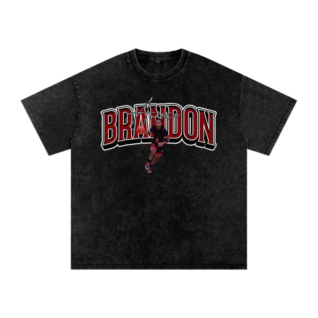 Brandon Avance Snow Washed Oversized TEE