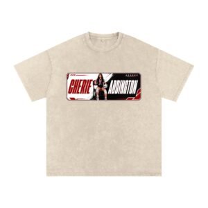 Cherie Addington Snow Washed Oversized TEE - Image 2