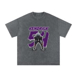Kendrick Snow Washed Oversized TEE - Image 4