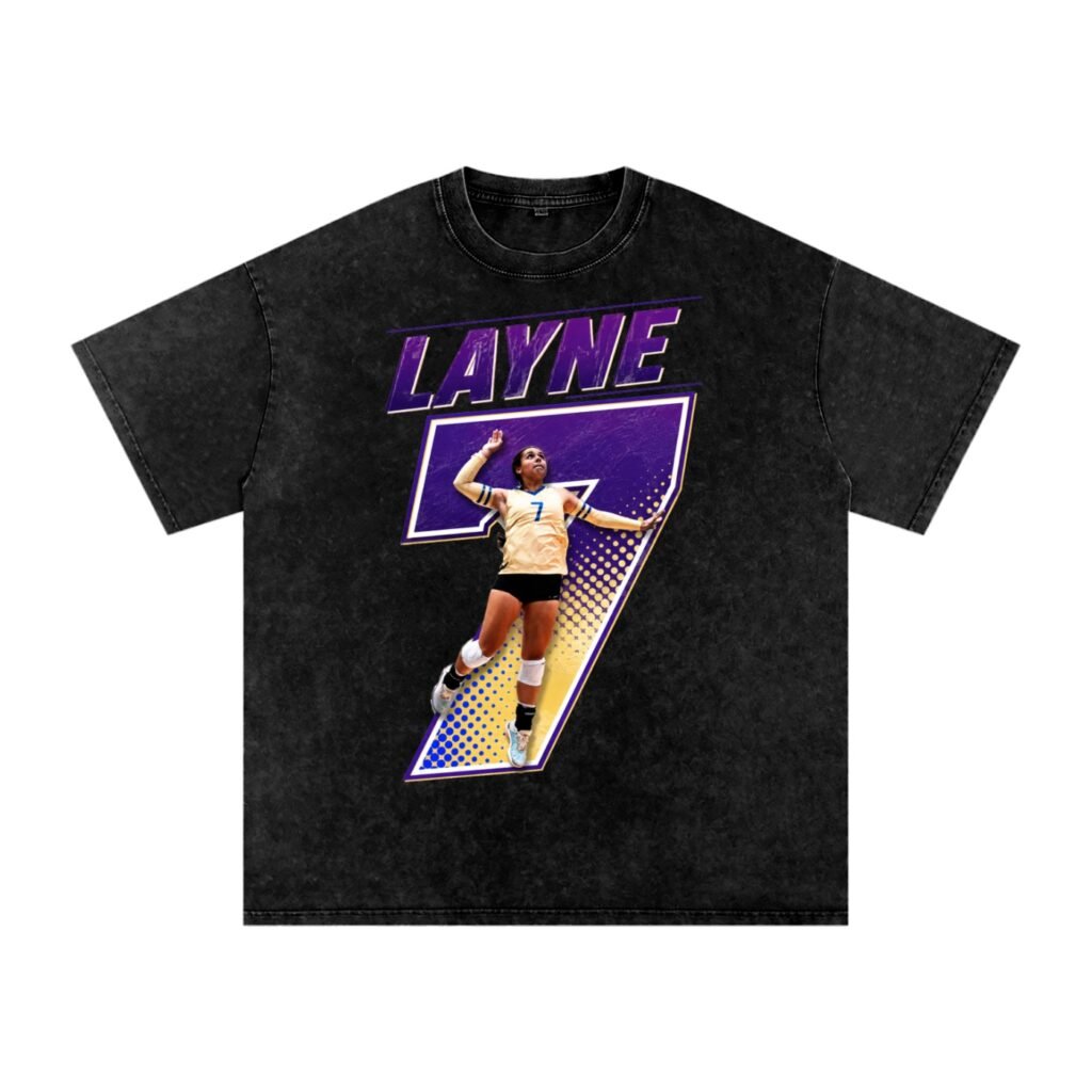 Layne Eutsler Snow Washed Oversized TEE