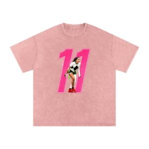 Cassidy Snow Washed Oversized TEE - Image 5