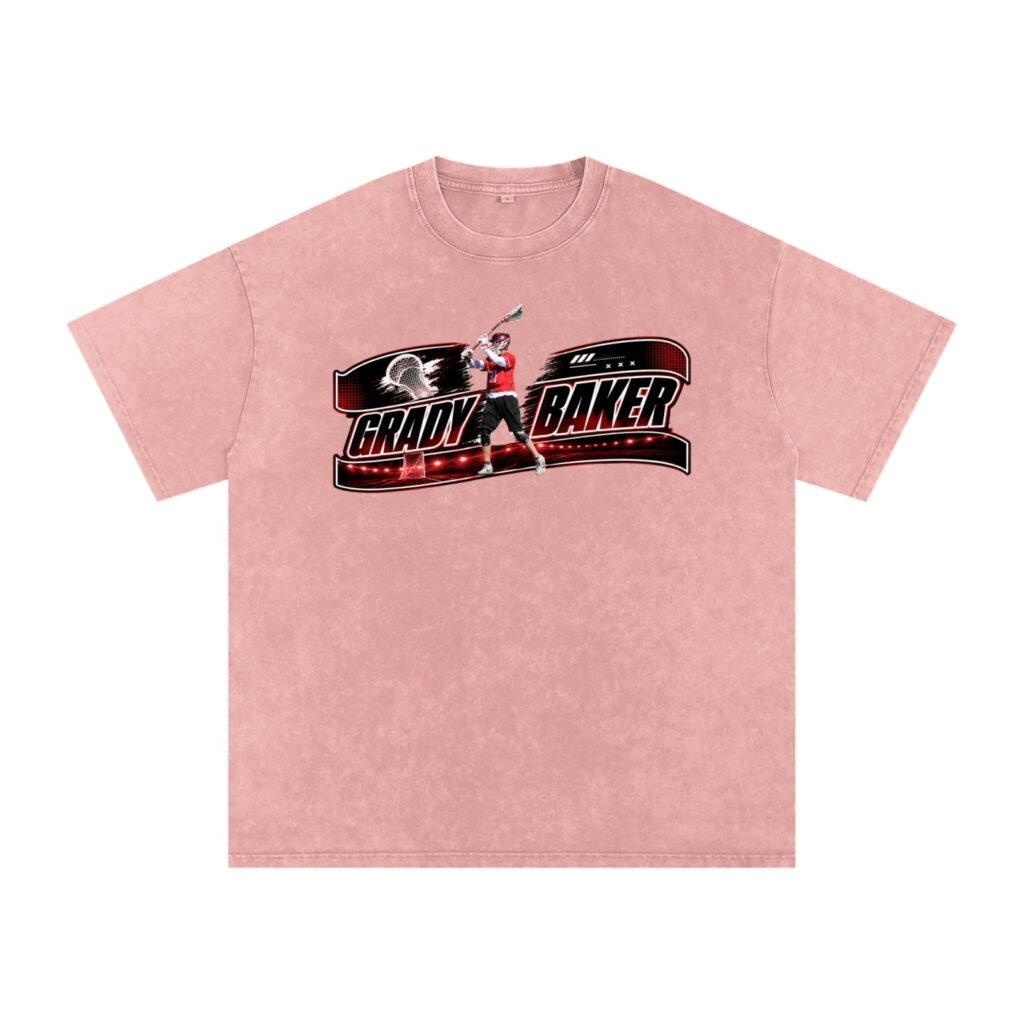 Grady Baker Snow Washed Oversized TEE