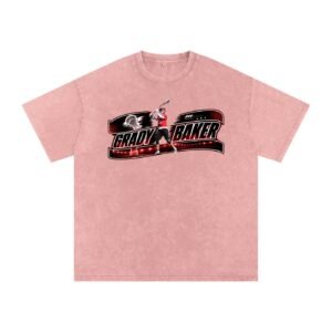 Grady Baker Snow Washed Oversized TEE - Image 5