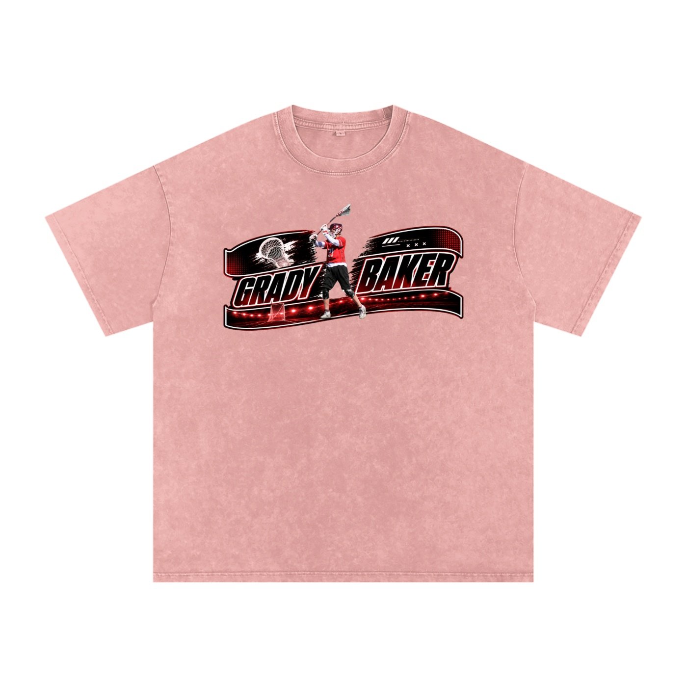 Grady Baker Snow Washed Oversized TEE - Image 5