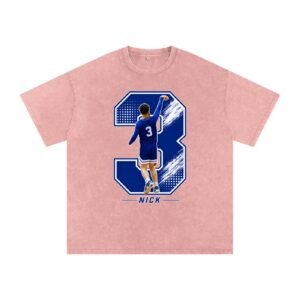 Nick Parker Snow Washed Oversized TEE - Image 5