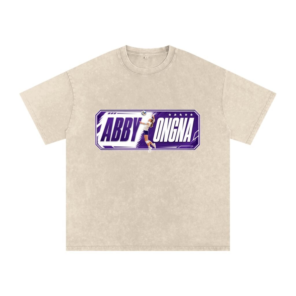 Abby Ongna Snow Washed Oversized TEE