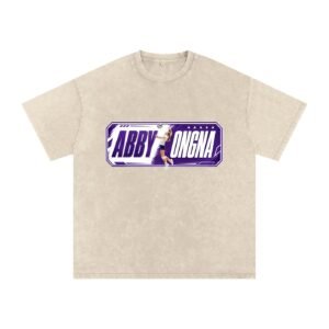 Abby Ongna Snow Washed Oversized TEE - Image 2