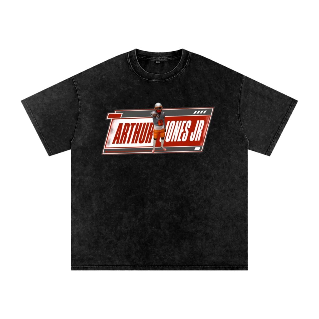 Arthur Seatbelt Jones Snow Washed Oversized TEE