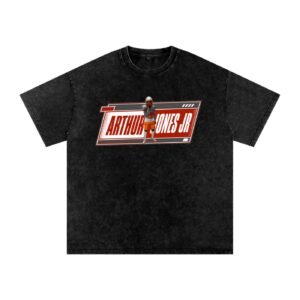 Arthur Seatbelt Jones  Snow Washed Oversized TEE - Image 1