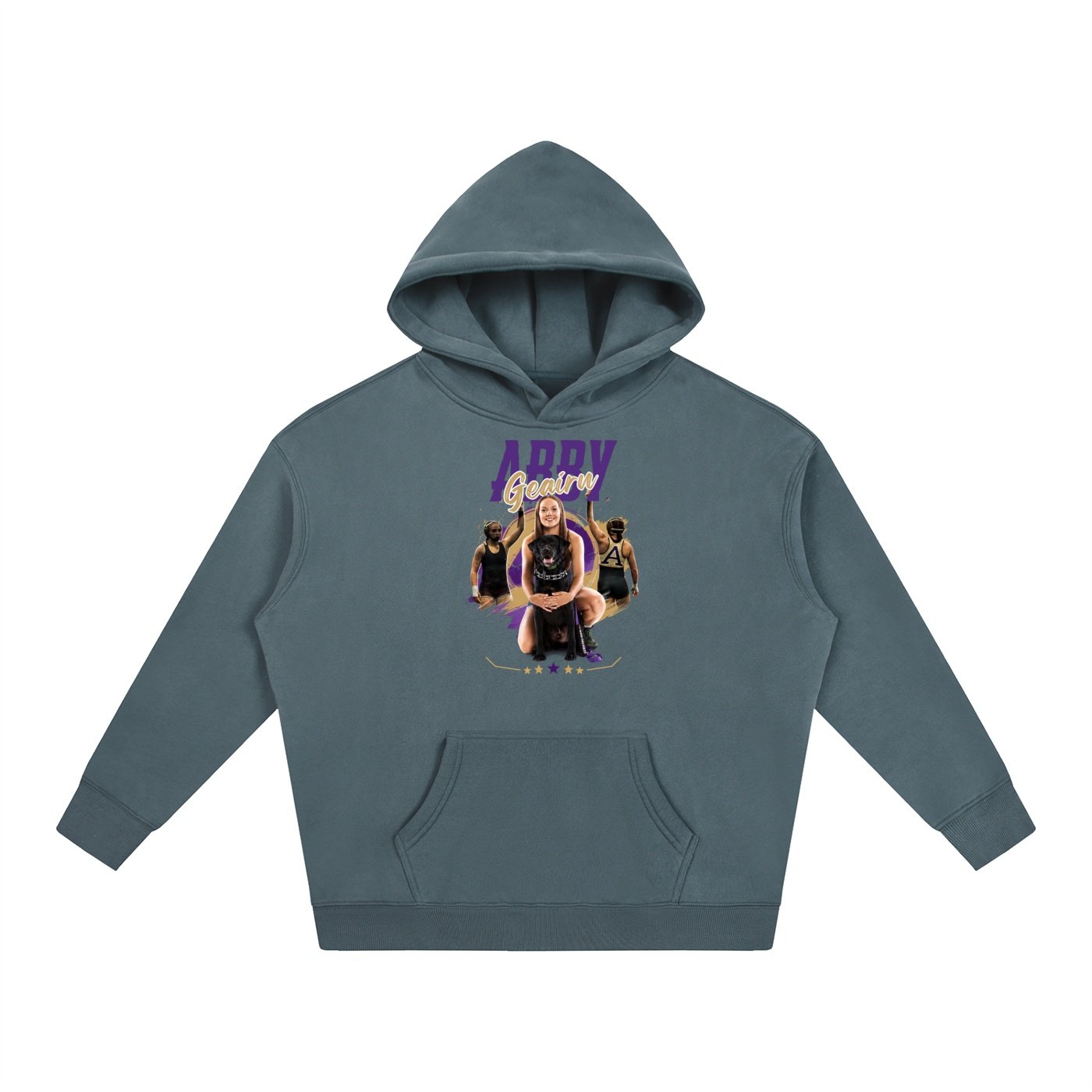 Abby Geairn Oversize Fleeced Hoodie - Image 4