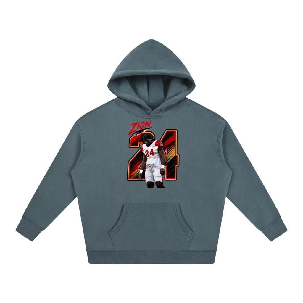 Zion Ntemi Oversize Fleeced Hoodie