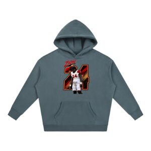 Zion Ntemi Oversize Fleeced Hoodie - Image 4