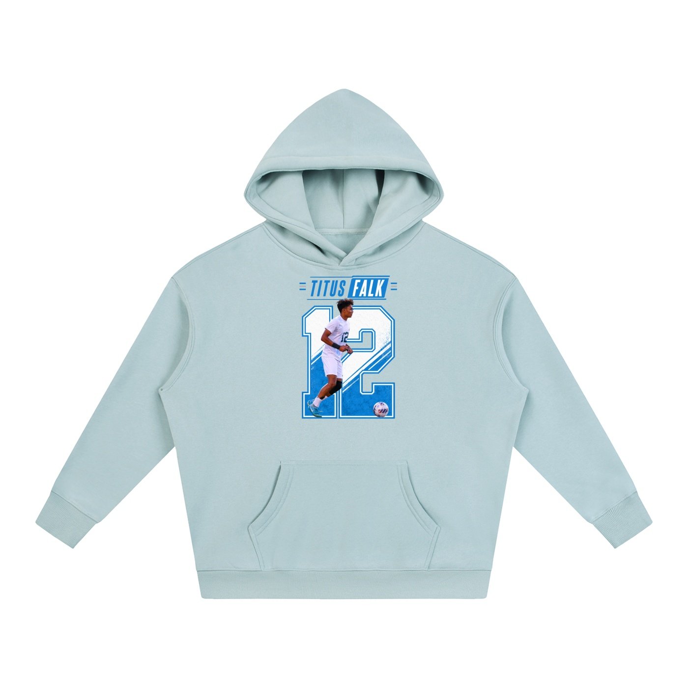 Titus Falk Oversize Fleeced Hoodie - Image 3
